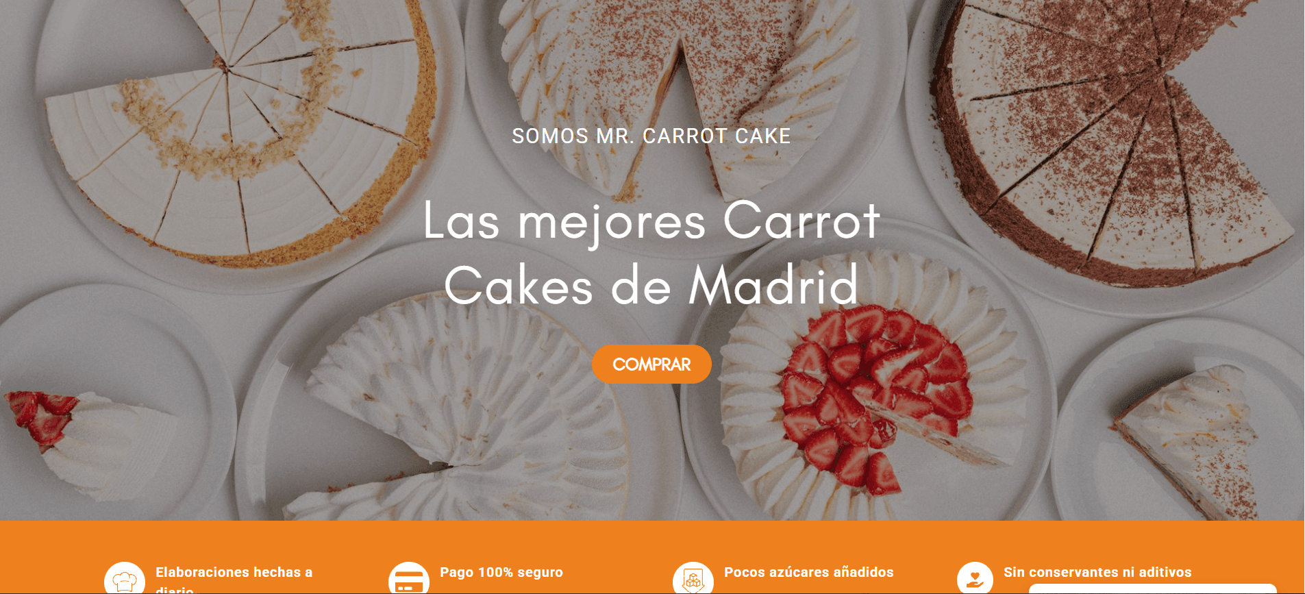 Mr Carrot Cake Pastelería Online